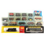 A quantity of ‘N’ gauge Locomotives and freight wagons. A Minitrix BR 2-6-2 tank locomotive RN 41234