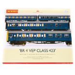 Another Hornby Railways OO gauge Train Pack (R2946). A 4 car BR Southern Network ‘slam door’