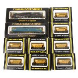 A quantity of Graham Farish ‘N’ gauge Locomotives and Rolling Stock. BR class 47 Co-Co diesel