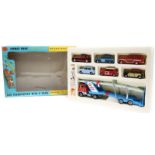 A scarce l960’s Corgi Toys Gift Set No.48 Car Transporter With 6 Cars. Comprising a Ford H Series “