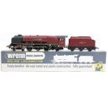 Wrenn Railways OO gauge BR Coronation class 4-6-2 tender locomotive City of London. In lined