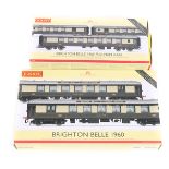 A Hornby Railways OO gauge ‘Brighton Belle 1960’ Train Pack (R3184). Comprising a pack of two