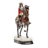 A similar small scale figure “The Queen Consort’s Regiment of Dragoons 1685” officer in full dress