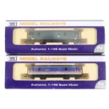 2 Dapol N gauge electro diesel locomotives. A BR class 73 Bo-Bo (ND-036D) RN E6033 in BR rail blue