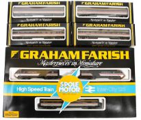 A quantity of Graham Farish ‘N’ gauge Locomotives and Rolling Stock. A BR Intercity HST 125 set,