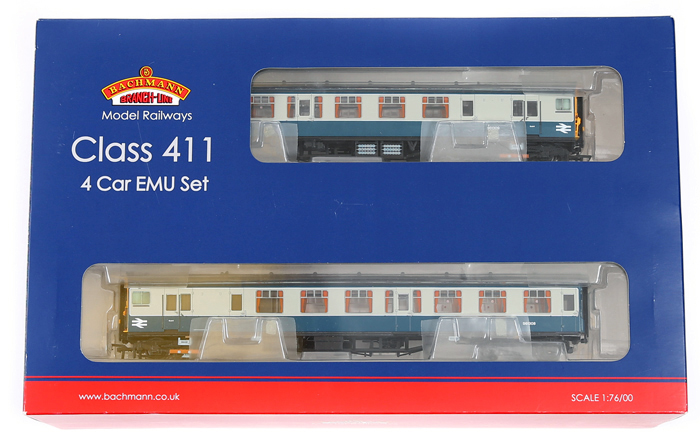 2 Bachmann Model Railways OO gauge class 419/MLV (Motor Luggage Van). In BR blue livery (31-267Z)