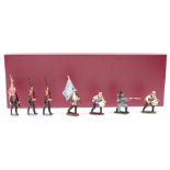 4 Anglo Russian Toy Soldier Company (A.R.T.S.) model soldier figures. R.1 Preobrazhensky Regiment