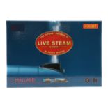 The Hornby Railway Company OO gauge Live Steam powered locomotive. LNER class A4 4-6-2 tender