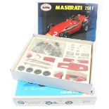 2 Italian produced ‘REVIVAL’ of Bologna 1:20 scale metal racing car kits. A 1957 Maserati 250F,