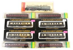 A quantity of ‘N’ gauge Locomotives and Rolling Stock. Minitrix - BR ER class A4 Pacific ‘Mallard’