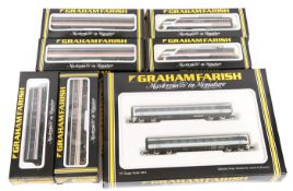 A quantity of Graham Farish ‘N’ gauge Locomotives and Rolling Stock. A BR Intercity class 91 Bo-Bo