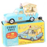 Corgi Toys Musical Wall’s Ice Cream Van – on Ford Thames (474) In light blue and cream livery,