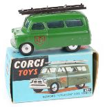 Corgi Toys Bedford ‘Utilecon’ A.F.S. Tender (405). In dark green with AFS labels to front doors