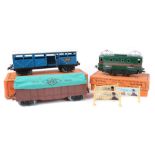 A small quantity of scarce French Hornby O gauge model railway. Including a clockwork example of