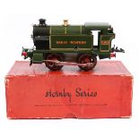 A Hornby ‘O’ gauge No. 1 Tank Locomotive (L456). A fine example of clockwork 0-4-0T locomotive,