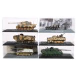 10 Altaya 1:72 scale Military Vehicles. A Panzerkampfwagen Tiger Ausf. B (Sd. Kfz.182) s. SS Pz.