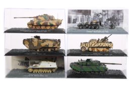 10 Altaya 1:72 scale Military Vehicles. A Panzerkampfwagen Tiger Ausf. B (Sd. Kfz.182) s. SS Pz.