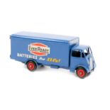 A Dinky Toys Guy Ever Ready van (918). In blue livery with ‘Ever Ready Batteries For Life’ to sides,
