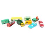 12 Matchbox series. Including BP Autotanker, Dodge Stake Truck, Bedford Evening News van, Bedford