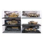 10 Altaya 1:72 scale Military Vehicles. A Pz.Kpfw. V1 Tiger Ausf. E (Sd.Kfz.181), 13./Pz.Regt. ‘