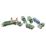 23 Matchbox Series Military vehicles. Antar Tank Transporter with Centurion Tank. 3x Ferret Scout