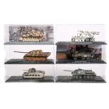 10 Altaya 1:72 scale Military Vehicles. A ZIS 6 / BM 13 ‘Katyusha’ 4th Guards Rocket Artillery