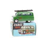 Corgi Toys Bedford ‘Utilecon’ A.F.S. Tender (405). In dark green with AFS labels to front doors