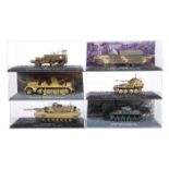 10 Altaya 1:72 scale Military Vehicles. A M1A 1HA Abrams Tank. 1st USMC Tank Battalion Iraq 2003.