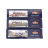 3 Bachmann OO gauge Tender Locomotives. An LMS Ivatt class 2MT 2-6-0 6404 (32-827) in unlined