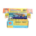 Corgi Toys ‘THE MAN FROM U.N.C.L.E.’ Oldsmobile Super 88 (497). Example in metallic dark blue with