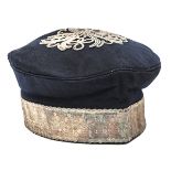 A Georgian officer’s blue cloth tent cap of the 8th The King’s Royal Irish (Light) Dragoons (