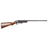 A good .22” final type Webley Service Mark II air rifle, number S7705, the barrel similarly