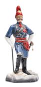 A Michael Sutty painted porcelain figure “Colonel Walter Fane, 19th Bengal Lancers (Fane’s Horse)