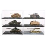 10 Altaya 1:72 scale Military Vehicles. A Bergepanzer Tiger (P) s: Pz.Jg.Abt.653 Anzio-Nettuno (