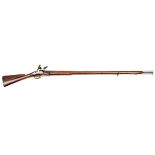 A good mid 18th century 10 bore flintlock militia musket, by J. Freeman the second (died 1756),