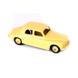Dinky Toys Rover 75 saloon 156. In cream with cream wheels, black tyres and large lettering to black
