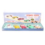 Dinky Toys Gift Set 149 Sports Cars. Comprising 5 competition finish examples - MG Midget in white