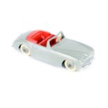 French Dinky Toys Simca 8 Sport 24S. In grey with red seats and tonneau, grey ridged wheels with