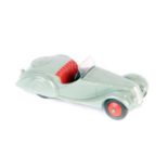 Dinky Toys Frazer Nash BMW Sport 38a. In grey with red seats, open steering wheel, screen, red