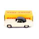 French Dinky Toys Mercedes-Benz 190SL 24H. In cream with black hardtop. Example with convex plated