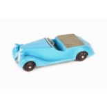 Dinky Toys Sunbeam Talbot Sports 38b. In light blue with light blue seats and grey tonneau. Plus,