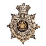 A Vic officer’s silver plated HP of the 4th Volunteer Battalion The Manchester Regt. GC Plate 1