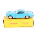 French Dinky Toys Alfa Romeo ‘1900 Super Sprint’ 24J. An example in the harder to find turquoise