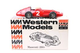 Western Models 1:24 scale Maserati 250F. A ‘Formula 1 Model Cars series, in Italian Racing Red,