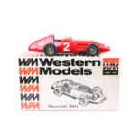 Western Models 1:24 scale Maserati 250F. A ‘Formula 1 Model Cars series, in Italian Racing Red,