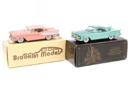 2 Brooklin Models. 1958 Edsel Citation Two-Door Hardtop (BRK22). In salmon pink with white/silver