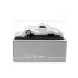 Carlo Brianza 1:43 scale Alfa Romeo 6C 2500 Farina 1940 (No.33). Streamlined body in metallic silver