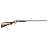 *A DB 20 bore x 2¾” top lever non ejector hammer gun by T. Wild, 17 Whittall St, Birmingham, 46½”