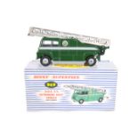 Dinky Supertoys BBC TV Extending Mast Vehicle 969. Dark green body with light grey flash, two
