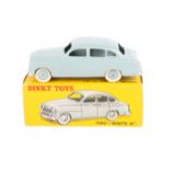 French Dinky Toys Ford Vedette 54 24X. An example in light grey with light grey convex wheels and